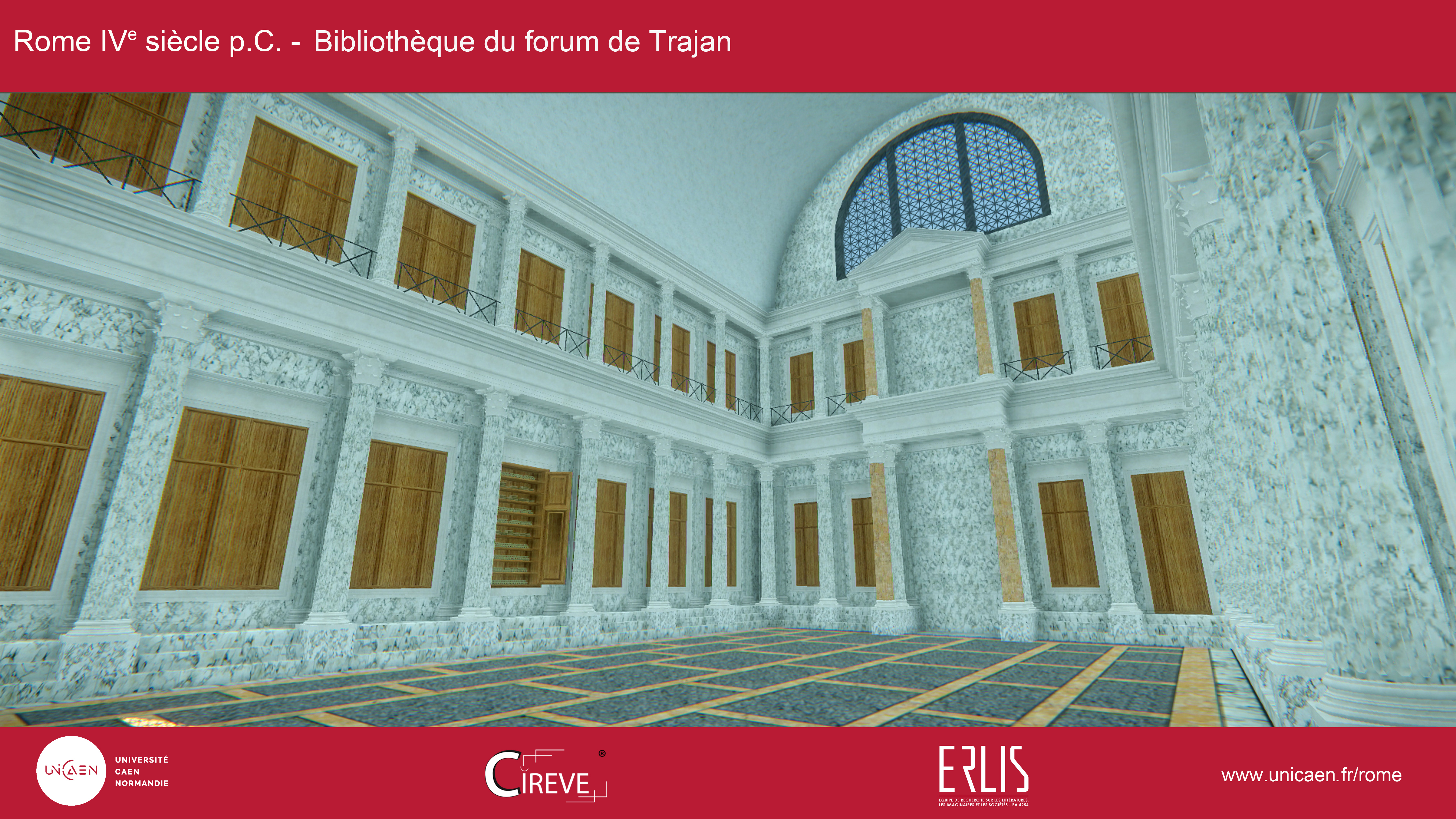 Bibliothèque du forum de Trajan